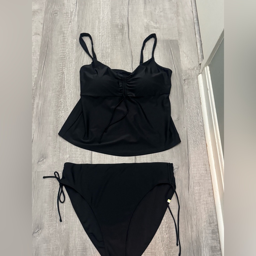 Summersalt Elegant Black Bikini Set